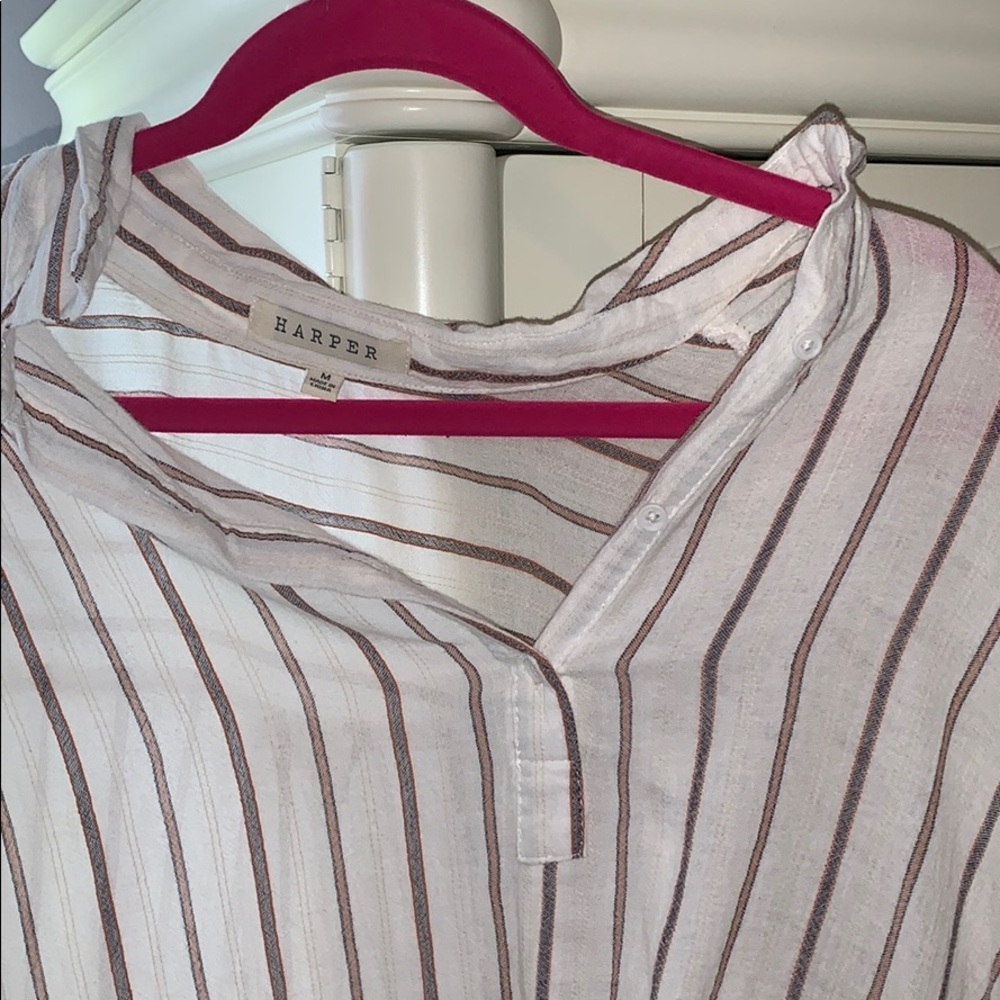 STRIPPED TUNIC TOP🍔 - Picture 3 of 4